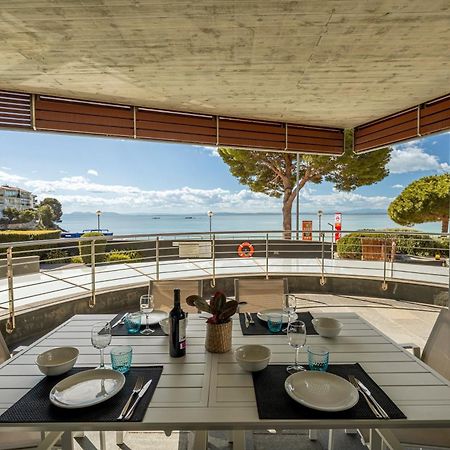Apartamento Con Gran Terraza Delante Del Mar Roses Exterior foto